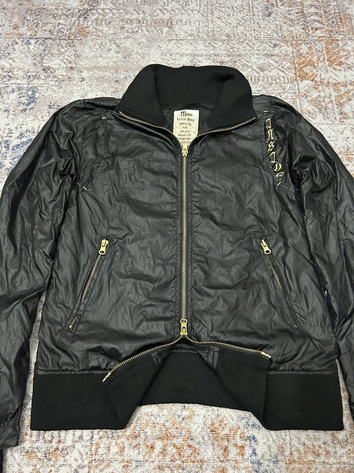 If Six Was Nine Midas Japan Bomber Eagle Embroidered Jacket Size US M / EU 48-50 / 2 - 7 Thumbnail