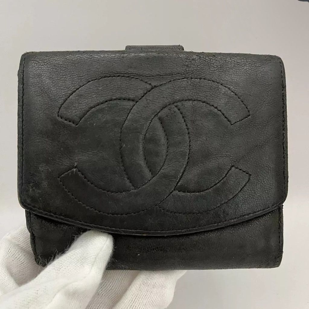 Chanel Chanel CC logo lamb skin small wallet Size ONE SIZE - 4 Thumbnail