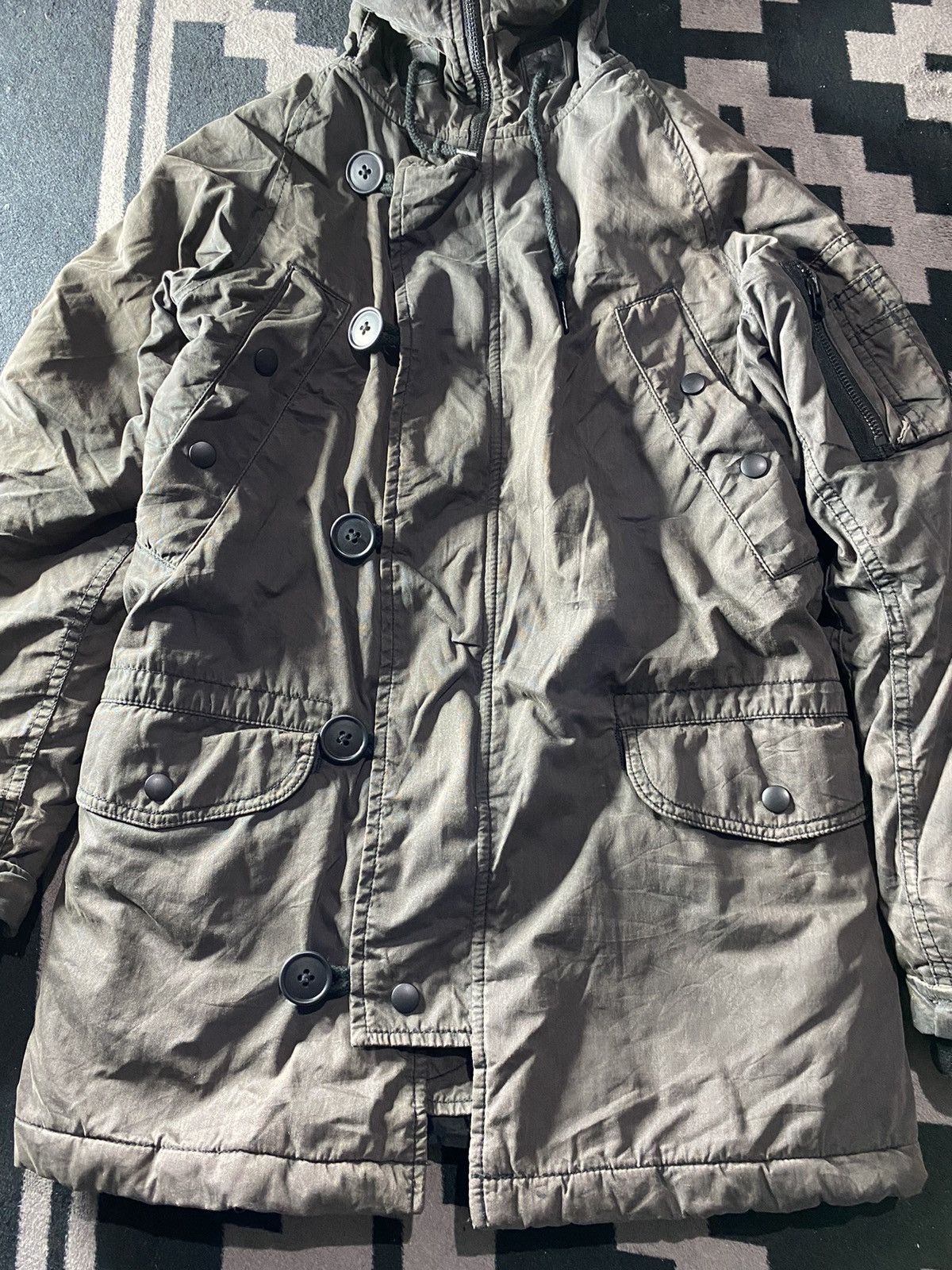 14th Addiction × KMRii × Le Grande Bleu (L.G.B.) Vintage MHL x Alpha Industries bono sun faded jacket Size US M / EU 48-50 / 2 - 3 Thumbnail