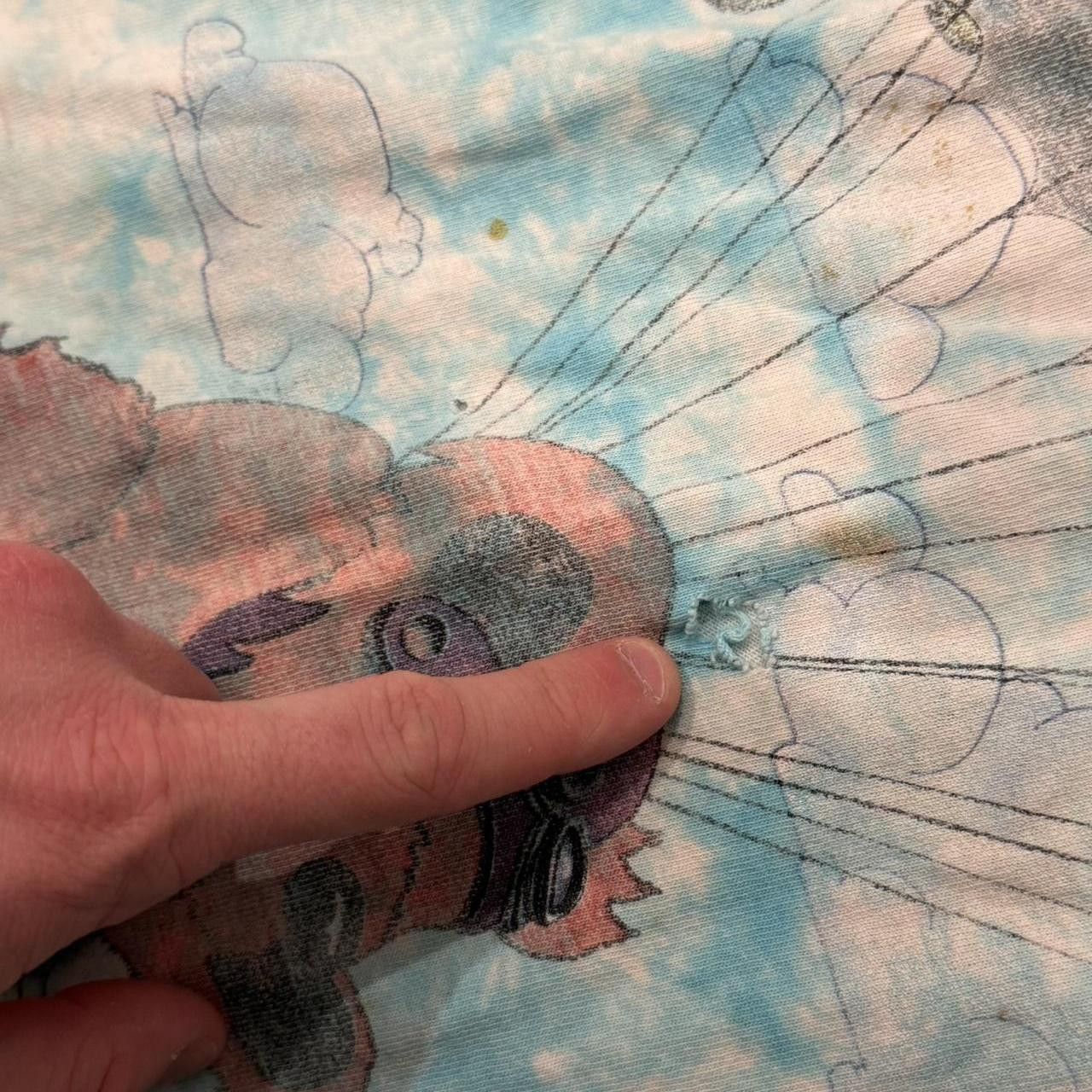Grateful Dead × Liquid Blue Vintage Grateful Dead Shirt Skydiving Parachuting Bears 1993 Size US XL / EU 56 / 4 - 5 Thumbnail