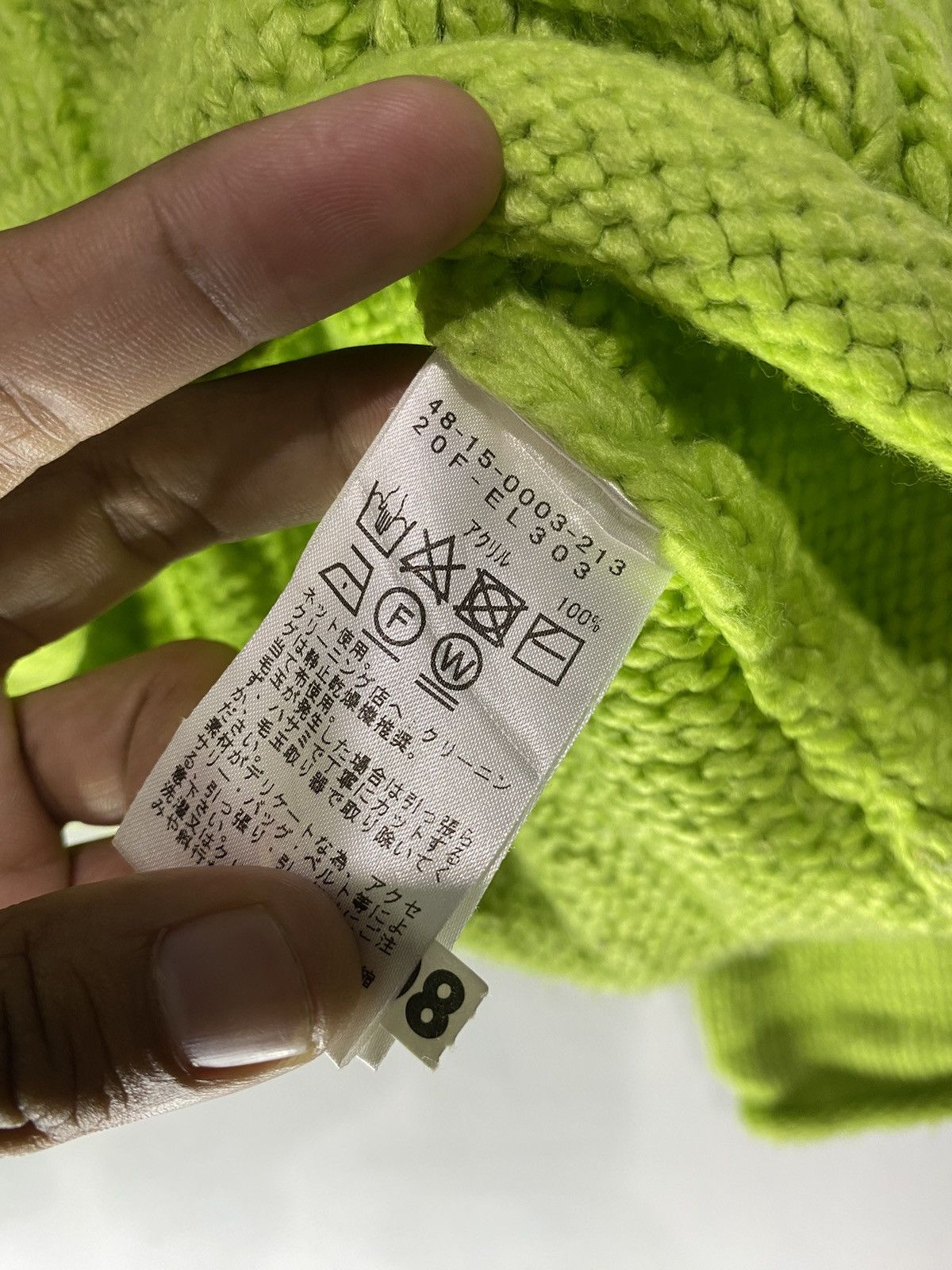 Beams Plus × Hysteric Glamour × Japanese Brand Cable wool knit sweatshirts Size US L / EU 52-54 / 3 - 9 Thumbnail
