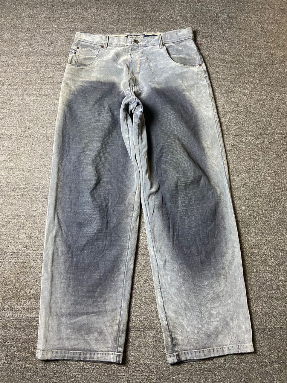 Pelle Pelle Vintage Pelle Pelle Damaged Baggy Jeans (165) Size US 36 / EU 52 - 1 Thumbnail