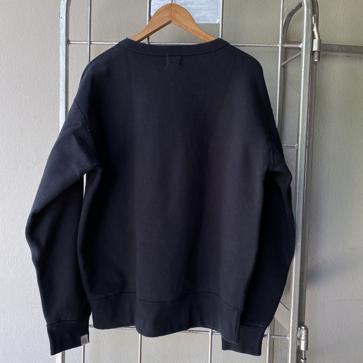 Bape Beby milo Black Camo Logo Fleece-Lined Sweater Size US M / EU 48-50 / 2 - 2 Thumbnail