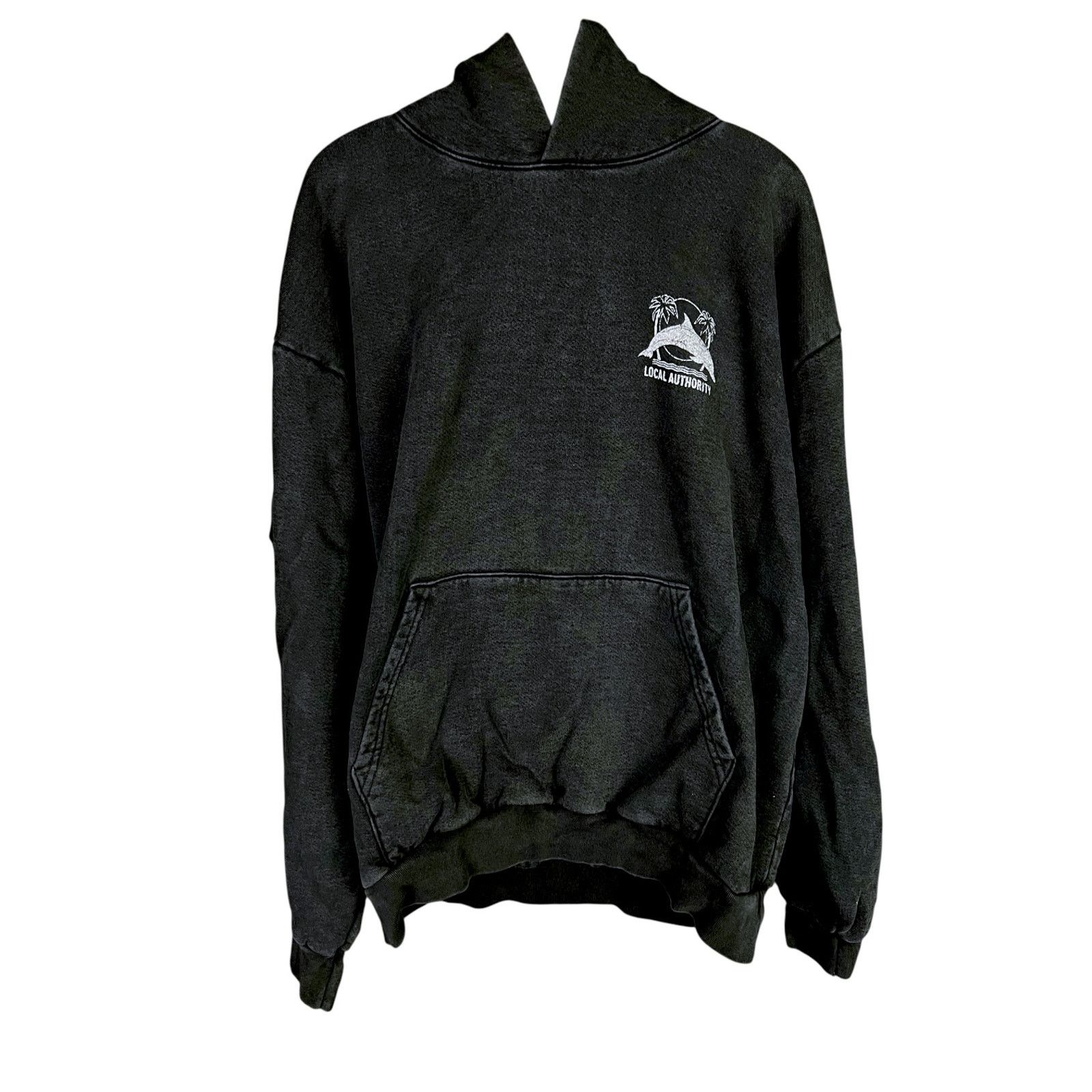 Local Authority Local Authority Mens XXL Malibu Rehab Center Dolphin Hoodie Size US XXL / EU 58 / 5 - 10 Thumbnail