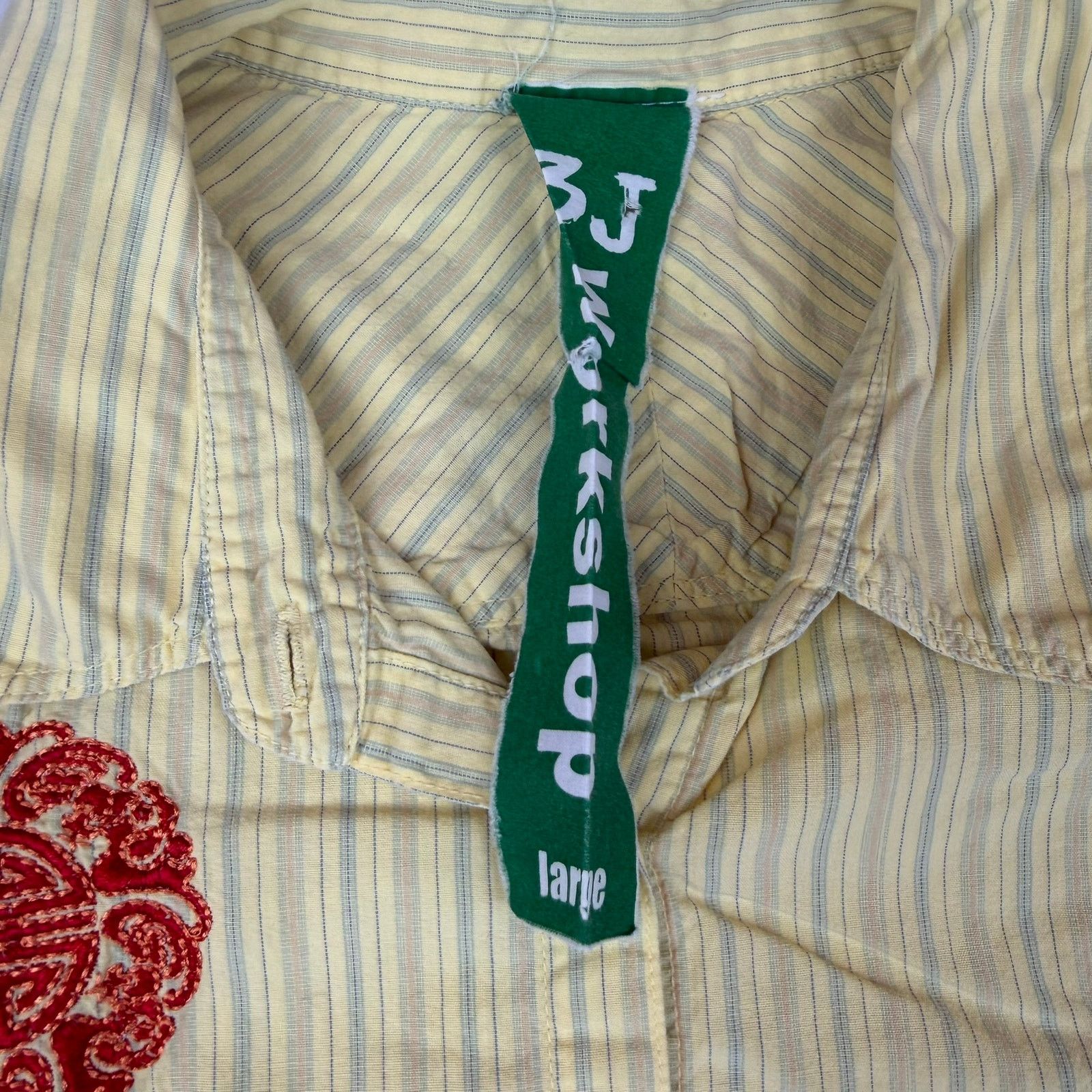 Johnny Was Johnny Was 3J Workshop Stripe Shirt – Size Large Size L / US 10 / IT 46 - 3 Thumbnail