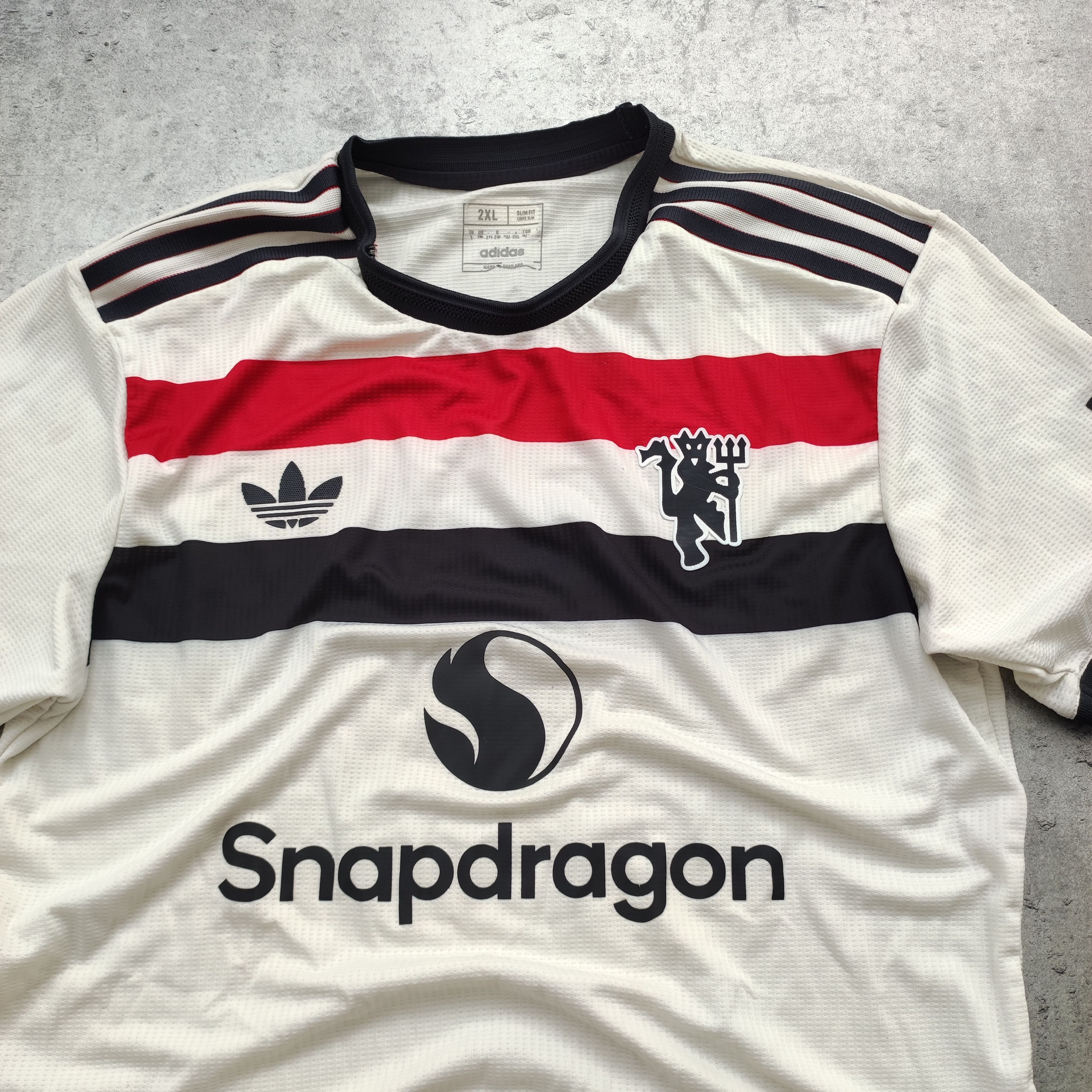 Adidas RARE 2024/25 Manchester United Archive 3th Adidas Jersey Size US XXL / EU 58 / 5 - 4 Thumbnail