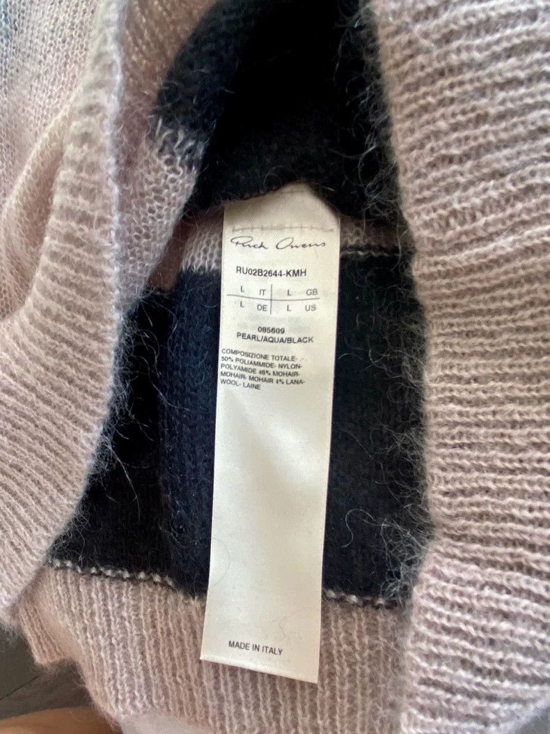 Rick Owens Rick Owens Color matching wool knitwear sweater Size US L / EU 52-54 / 3 - 5 Thumbnail