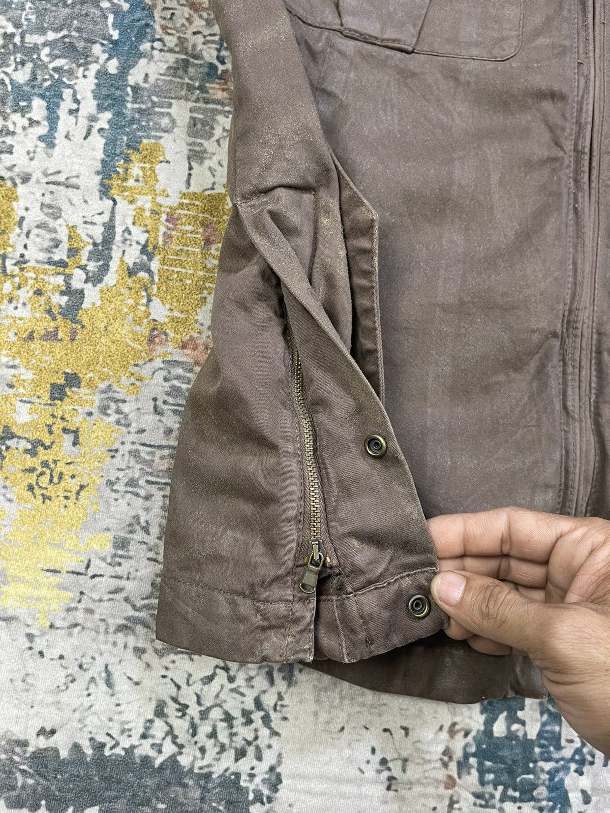 Jean Paul Gaultier Jean Paul Gaultier Utility Waxed Field Jacket Size US M / EU 48-50 / 2 - 9 Thumbnail
