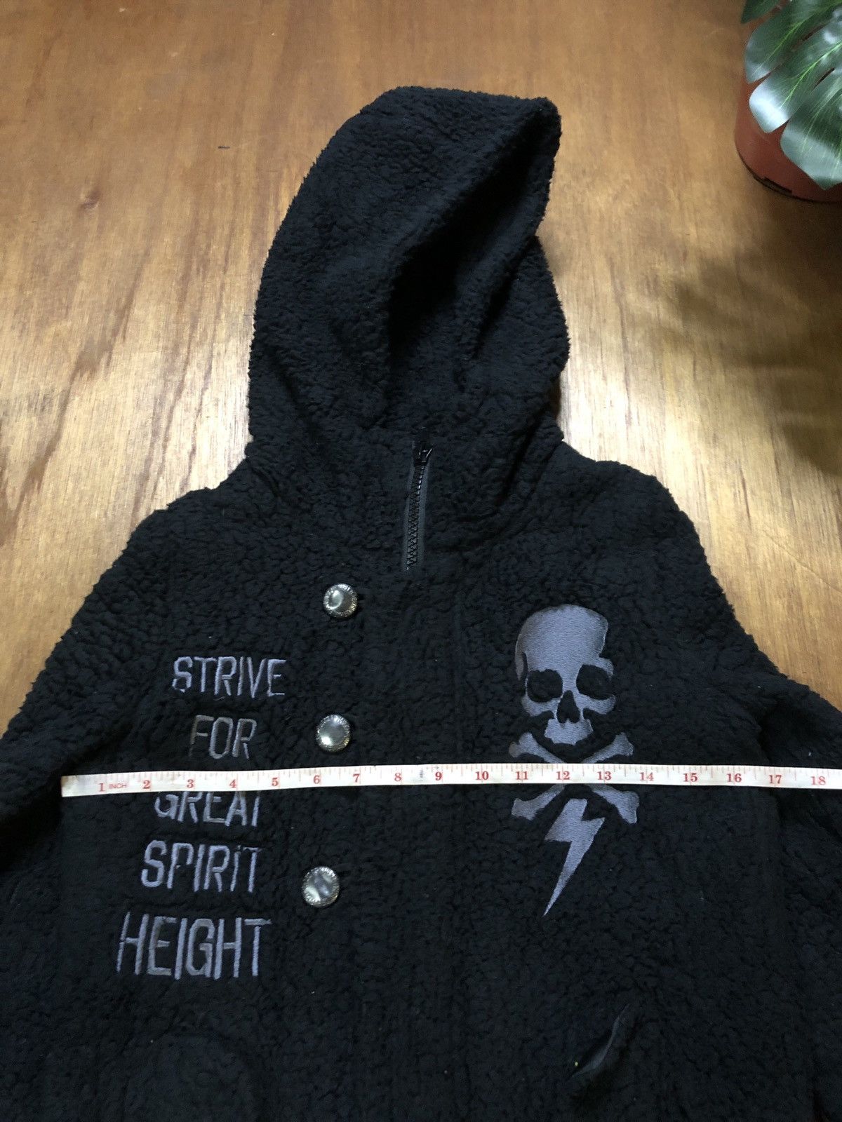 Japanese Brand × Seditionaries Ghost Of Harlem Fur Zipper Hoodie Jacket Size US XS / EU 42 / 0 - 19 Thumbnail