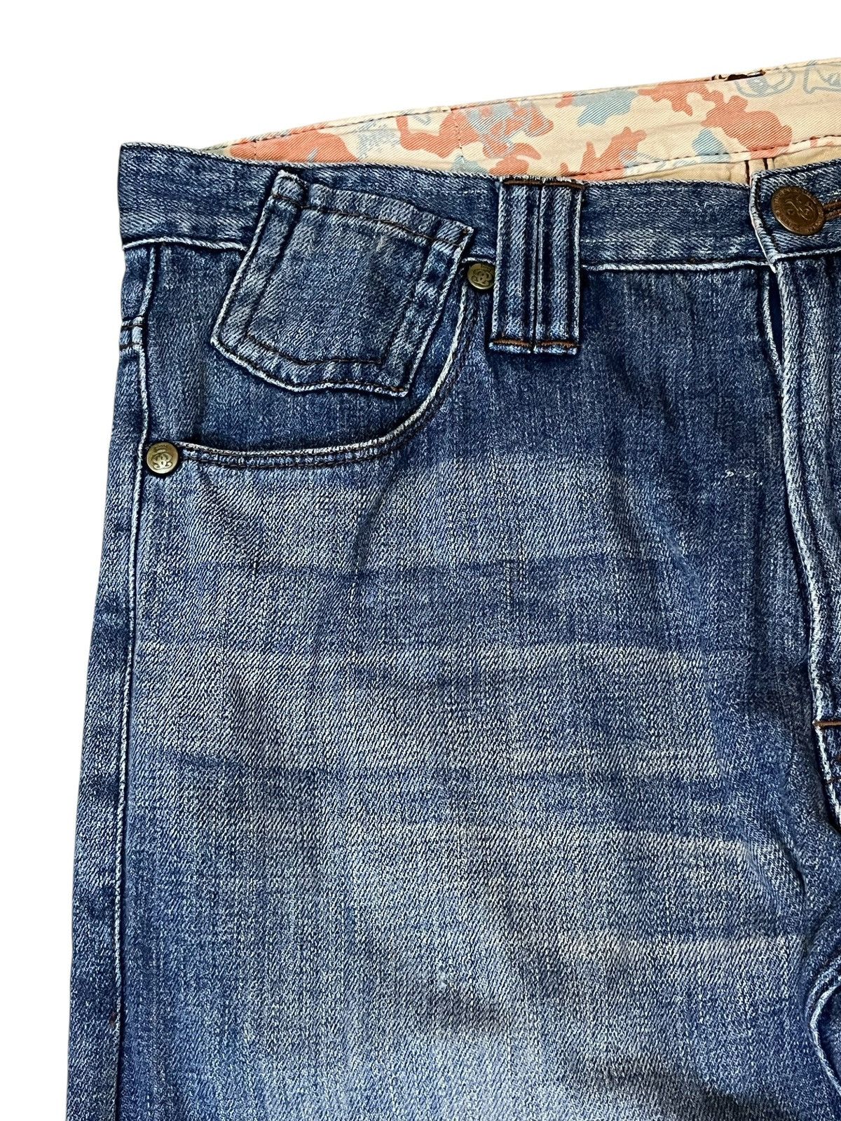 Japanese Brand Japanese streetwear NINE RULAZ LINE NRL distressed jeans Size US 36 / EU 52 - 6 Thumbnail