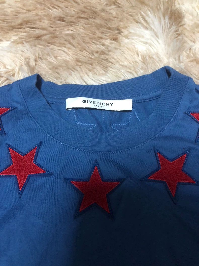 Givenchy Givenchy Givenchy Short Sleeve Blue Star TShirt XS -2507 Size US XS / EU 42 / 0 - 3 Thumbnail