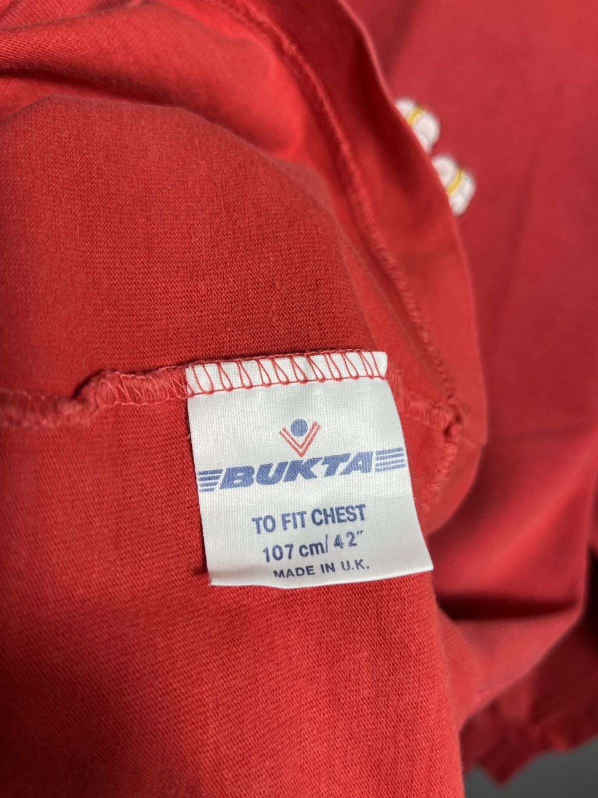 Sports Specialties Jersey Wales Rugby 1983-89 Bukta Vintage Red Polo Rare Size US M / EU 48-50 / 2 - 7 Thumbnail