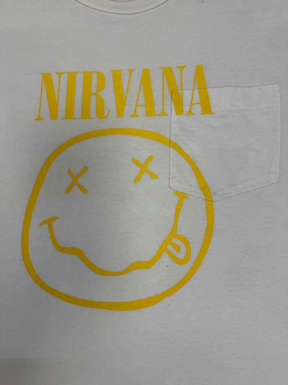 Japanese Brand × Nirvana × Number (N)ine Number Nine X Nirvana Pocket Tee Size US L / EU 52-54 / 3 - 2 Thumbnail