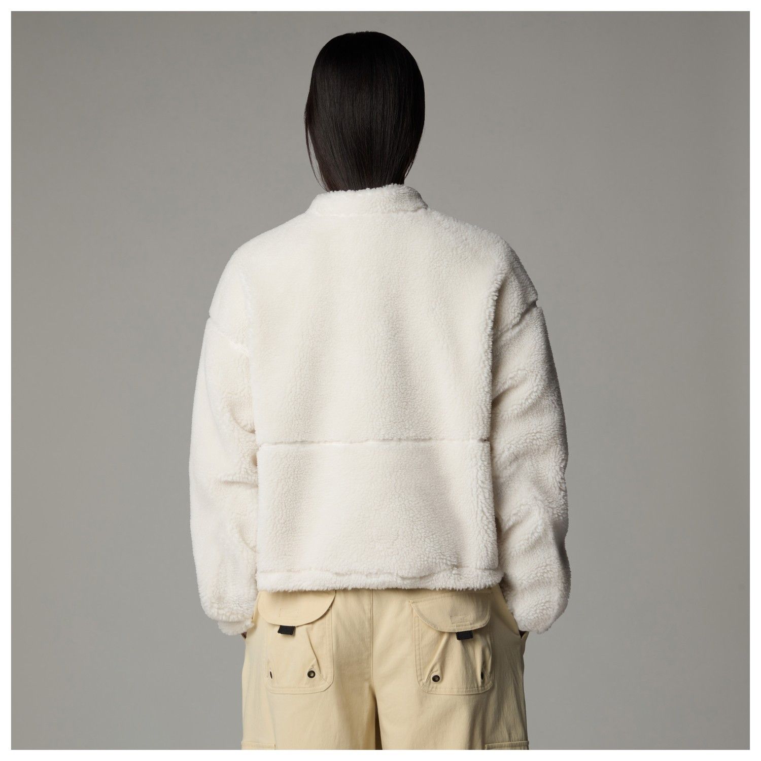 The North Face o1s22i1n1124 Hi-neck Sweatshirt in White Size L / US 10 / IT 46 - 4 Thumbnail
