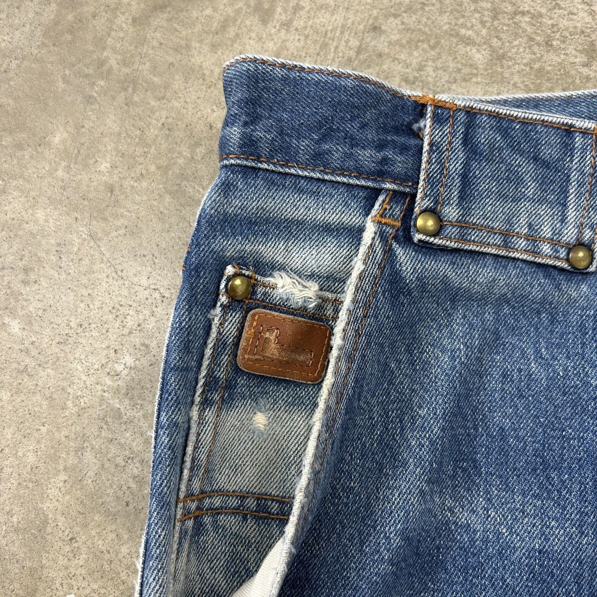 Lancel 1990s Lancel - Baggy Denim Jeans Size US 30 / EU 46 - 7 Thumbnail