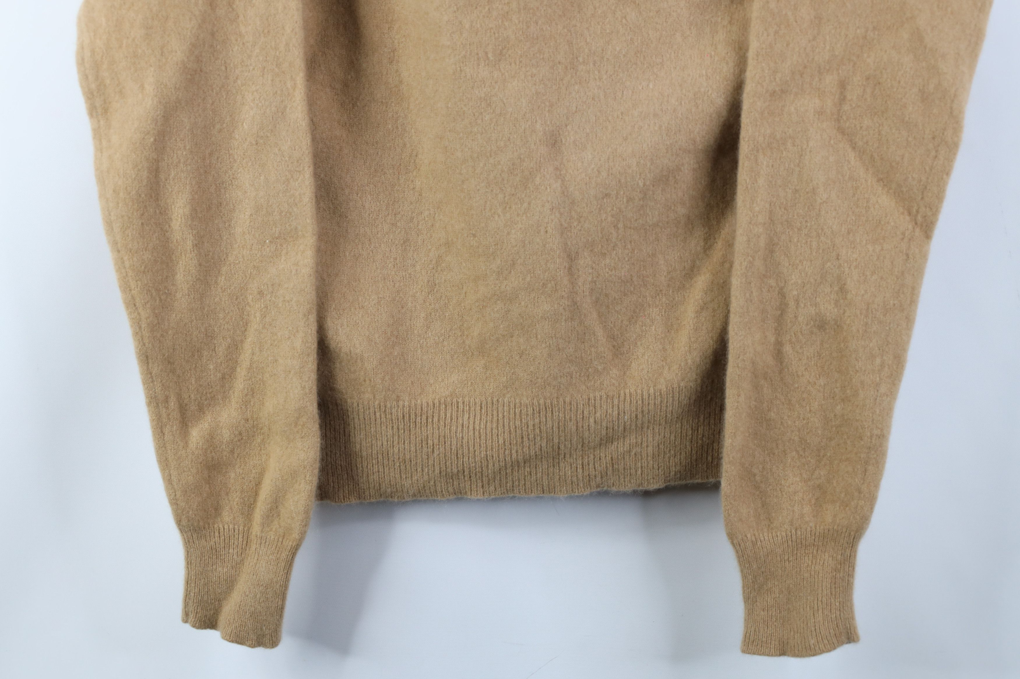 Vintage Vintage 90s Streetwear Ply Cashmere Knit V-Neck Sweater Size M / US 6-8 / IT 42-44 - 3 Thumbnail