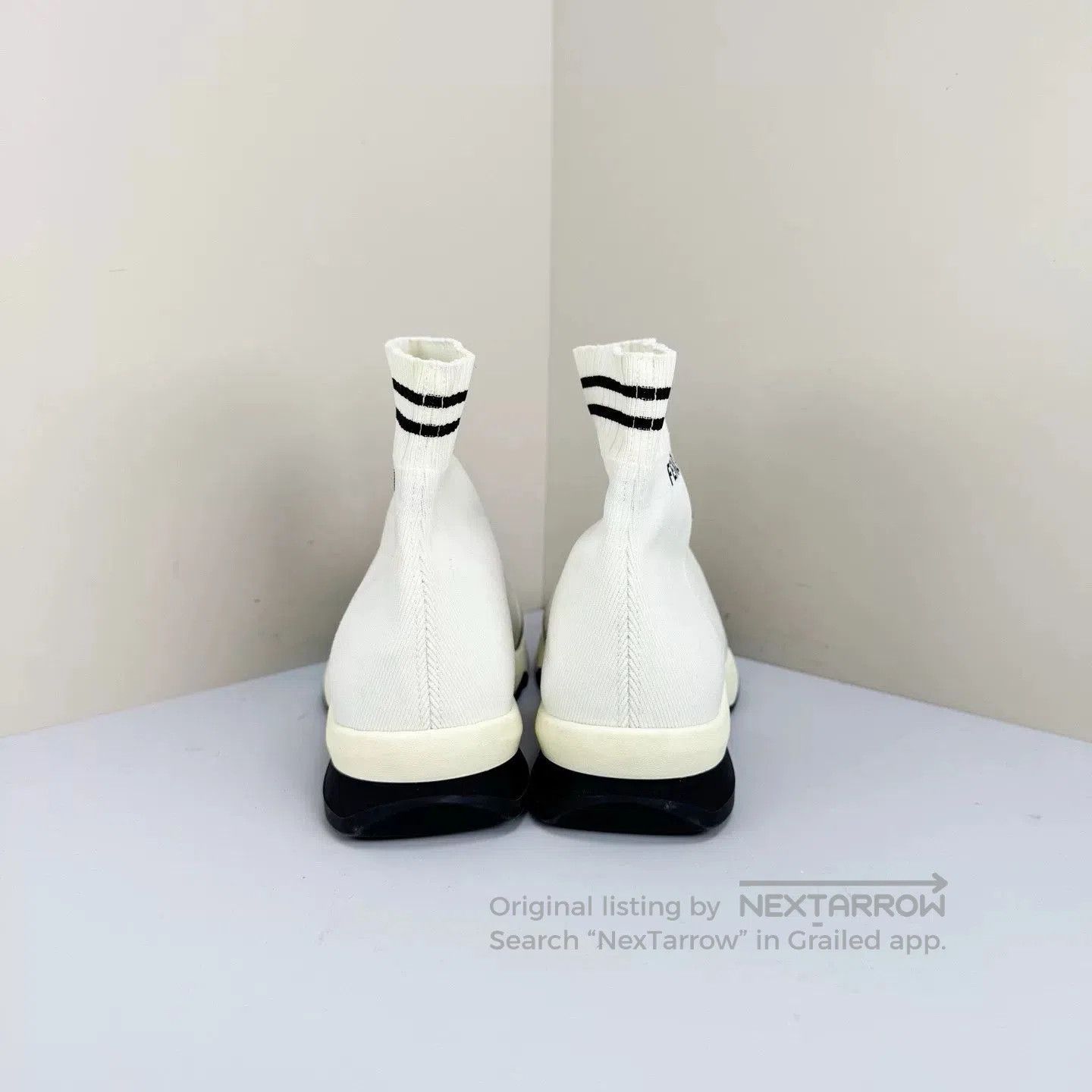 Fendi Fendi Monogram Sock Sneakers. Size US 6 / IT 36 - 3 Thumbnail