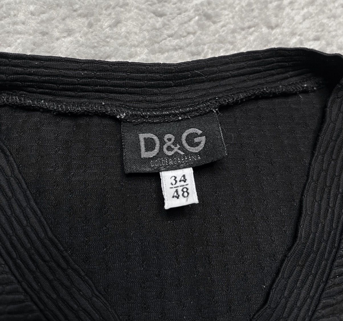 Dolce & Gabbana Vintage Black Basic T-shirt Tee Dolce & Gabanna Size M / US 6-8 / IT 42-44 - 4 Thumbnail