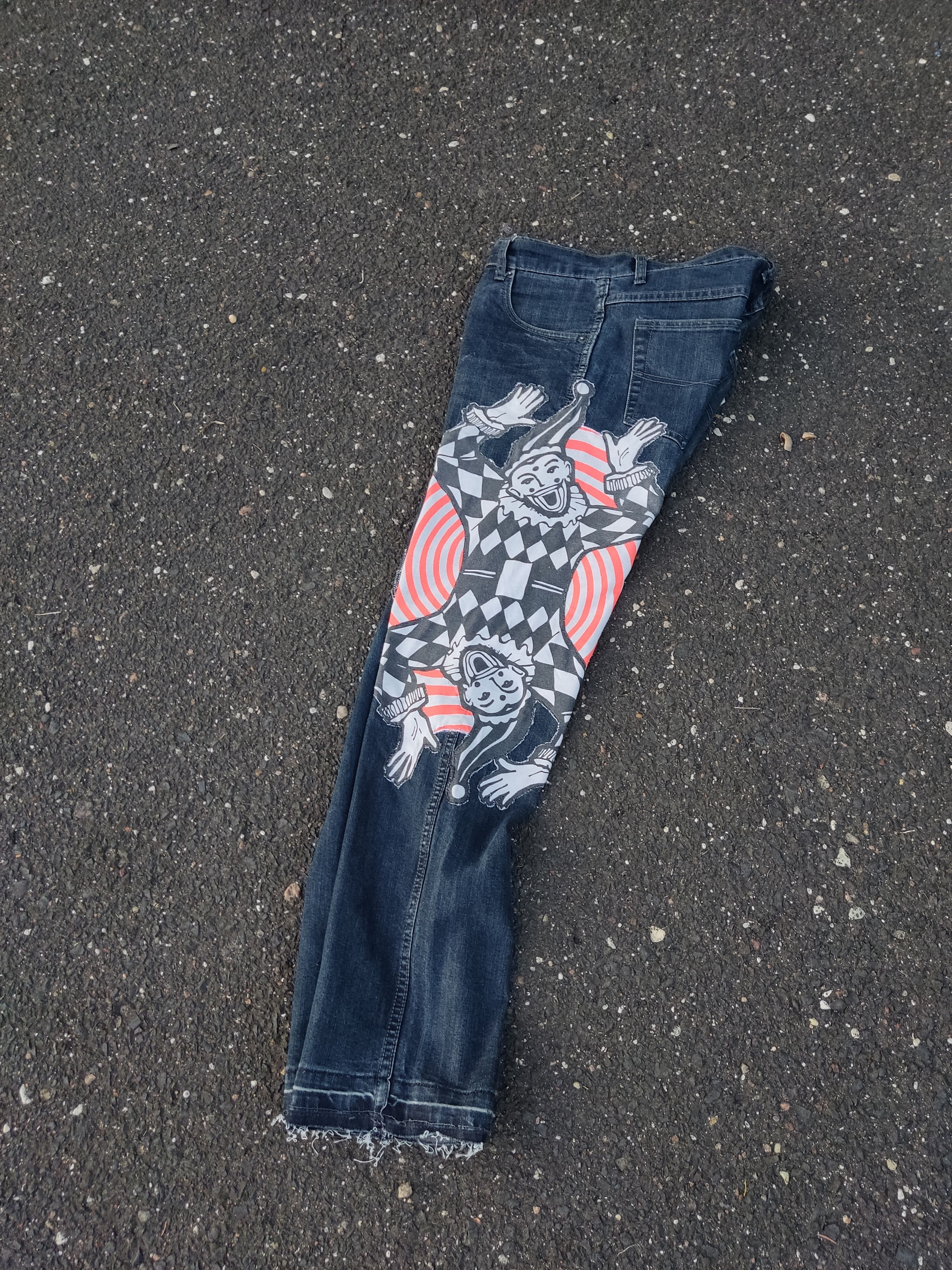 Kapital × Number (N)ine × Vintage Vintage Kapital Inspired Repaired Denim Saschiko Patchwork Size US 34 / EU 50 - 4 Thumbnail