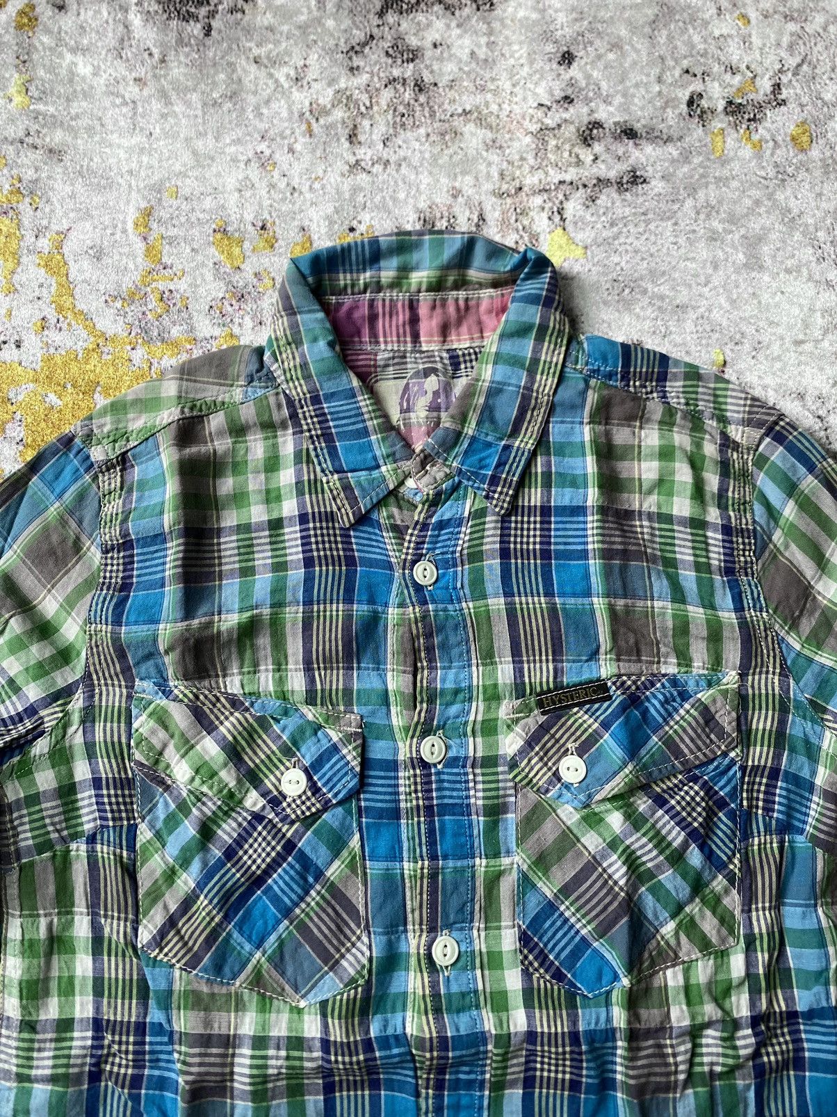 Hysteric Glamour × Japanese Brand Vintage Hysteric galmour Button up shirt Size US S / EU 44-46 / 1 - 2 Thumbnail
