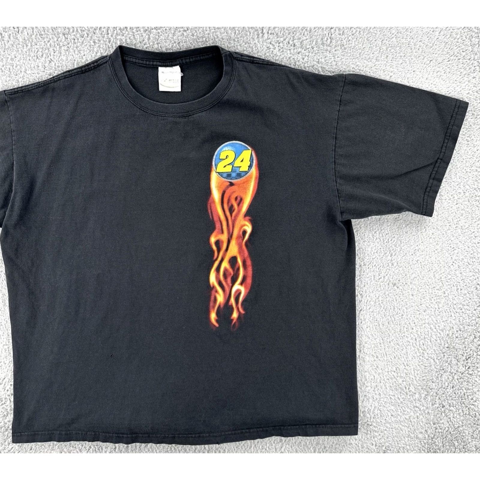 Vintage VINTAGE Chase Authentic Adults XL Black Shirt NASCAR Jeff Gordon Tee Size US XL / EU 56 / 4 - 3 Thumbnail