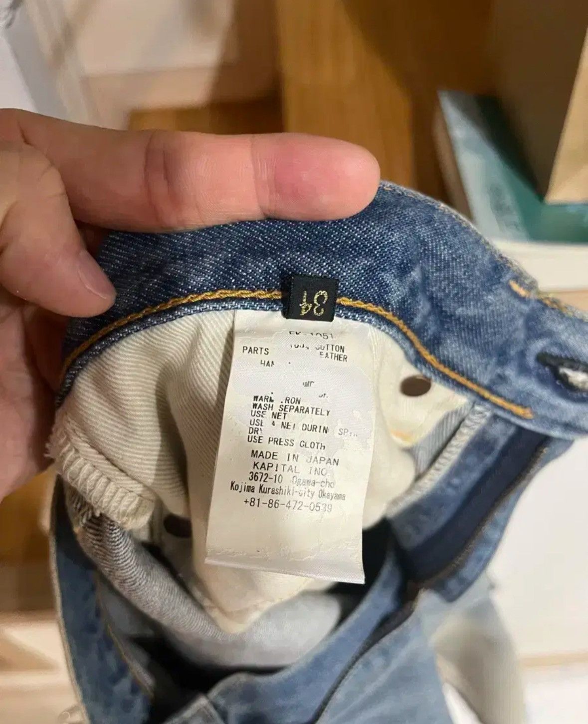 Kapital Kapital Bone Denim Shorts Size US 34 / EU 50 - 5 Thumbnail