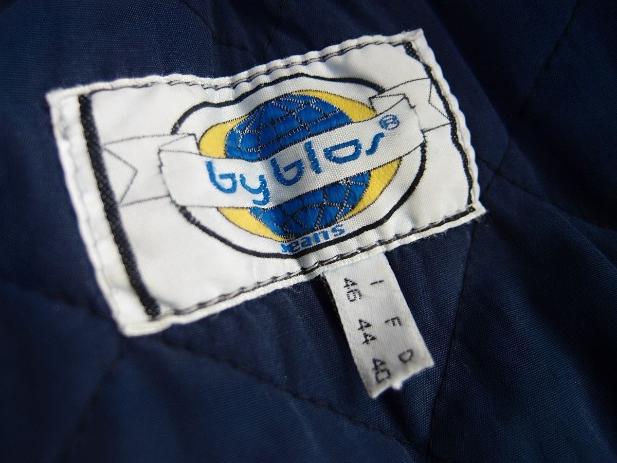 Byblos BYBLOS Denim Bomber Jacket 46 Made in Italy Size US S / EU 44-46 / 1 - 10 Thumbnail