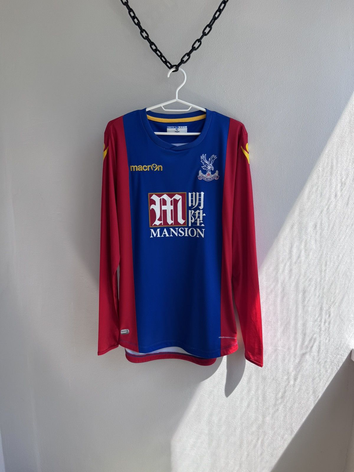 Vintage CRYSTAL PALACE 2016 2017 LONG SLEEVE SHIRT SOCCER JERSEY Size US XL / EU 56 / 4 - 1 Thumbnail