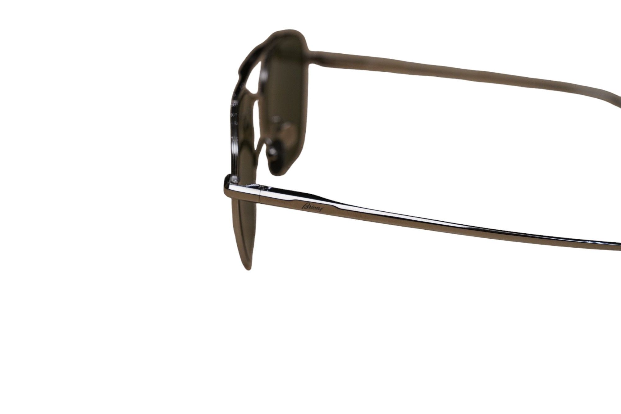 Brioni Brioni Sunglasses Titanium Silver Sunglasses Aviator Size ONE SIZE - 8 Thumbnail