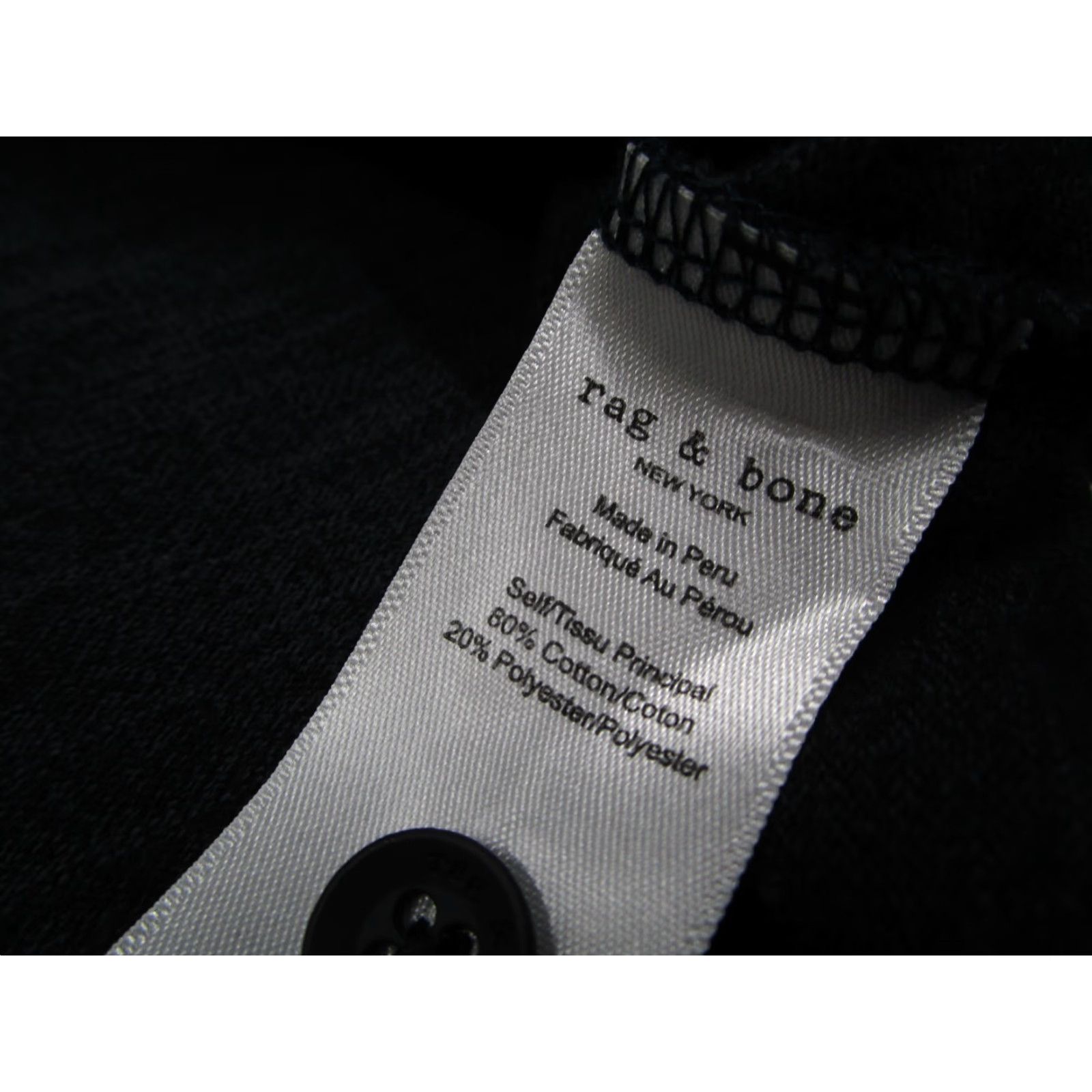 Rag & Bone Rag Bone Polo Shirt Mens Large Gray Short Sleeve Golf Stretch Casual Workwear Polo Shirt Size US L / EU 52-54 / 3 - 4 Thumbnail
