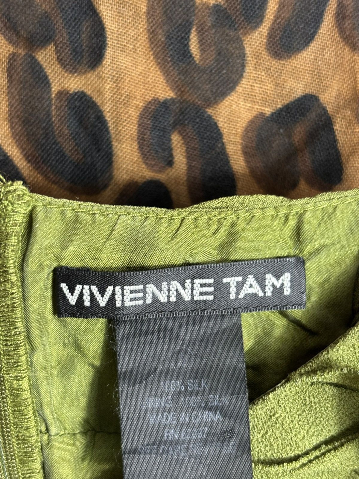 Vivienne Tam Vivienne Tam Silk Dress Size XS / US 0-2 / IT 36-38 - 2 Thumbnail