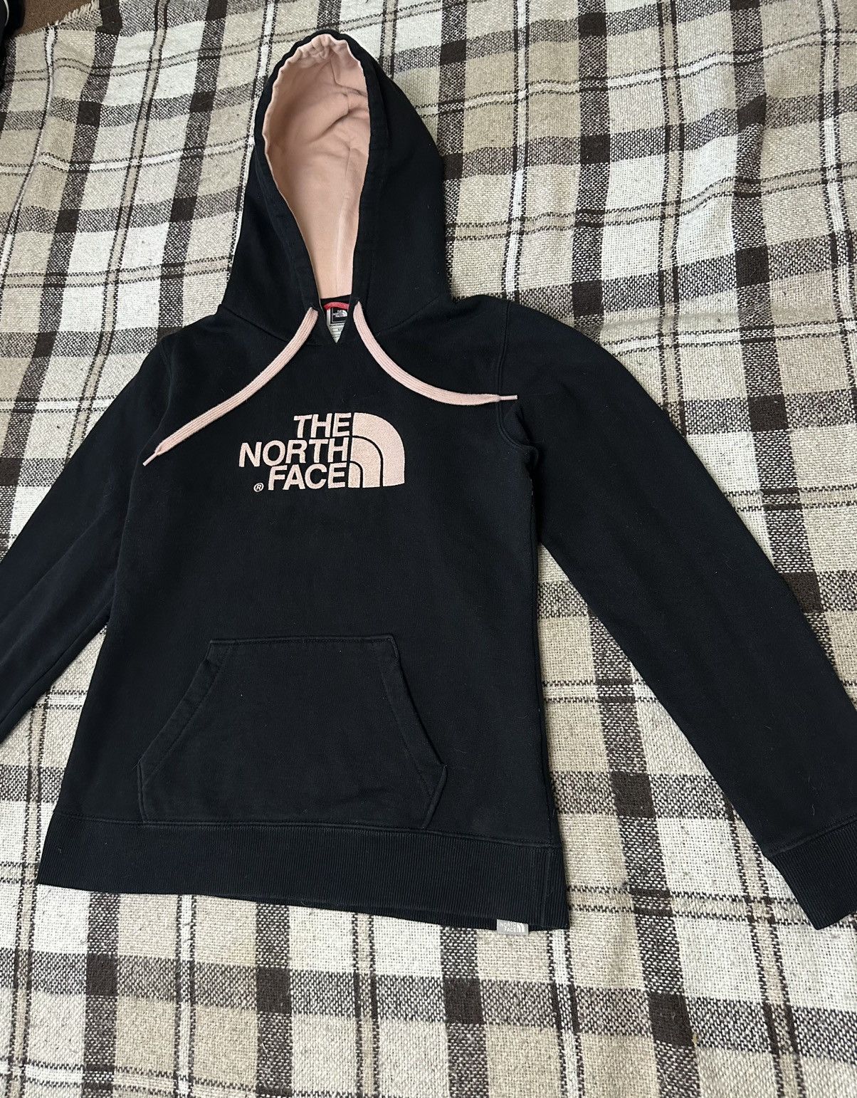 The North Face The North Face Big Stiched Logo womens size S Black/ Beige Size S / US 4 / IT 40 - 2 Thumbnail
