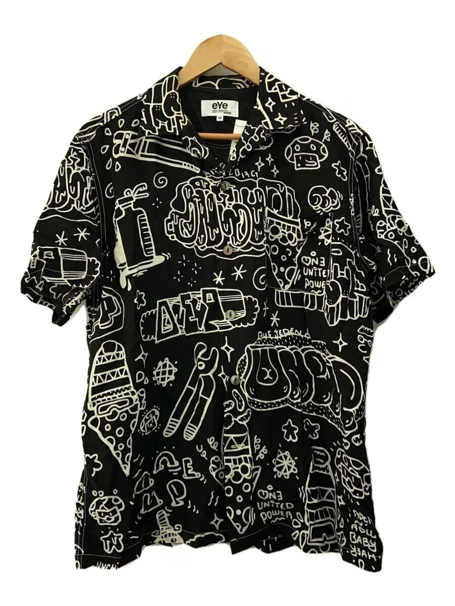 Comme des Garcons × Junya Watanabe Graffiti Short Sleeve Button Shirt Size US M / EU 48-50 / 2 - 1 Thumbnail
