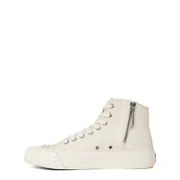 Kenzo o1g2r1mq1024 School High Top Trainers in Cream Size US 7 / IT 37 - 2 Thumbnail