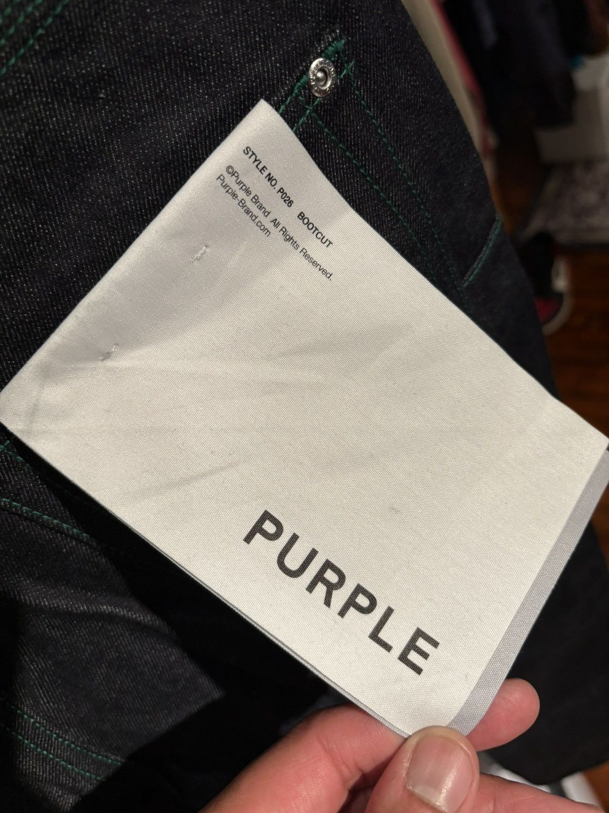 Purple Brand PURPLE BRAND MID RISE BOOT LEG RAW JEAN 30 Size US 30 / EU 46 - 5 Thumbnail