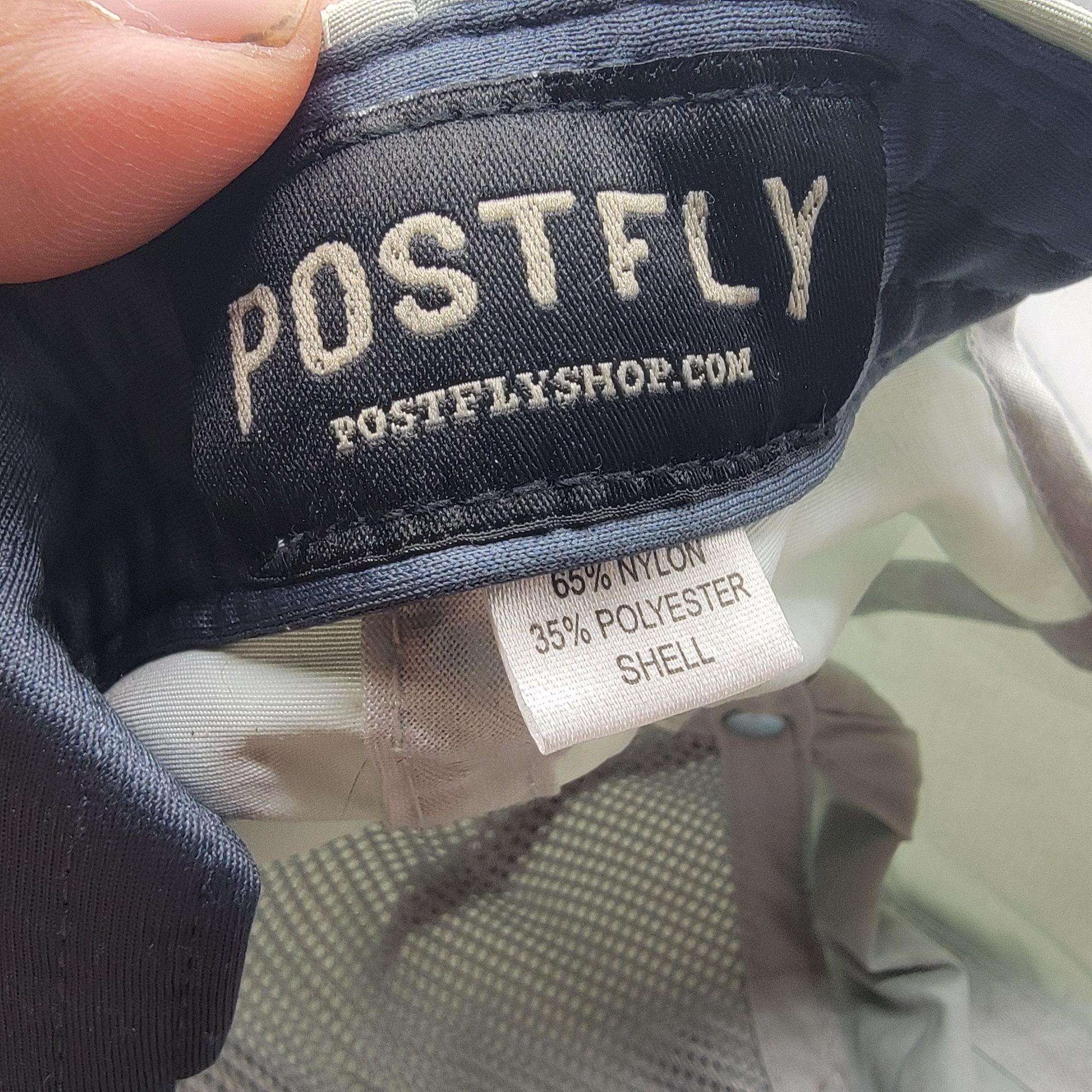 Other Postfly The Wade Mens Light Gray Adjustable Hat Cap Fish Pat Size ONE SIZE - 5 Thumbnail