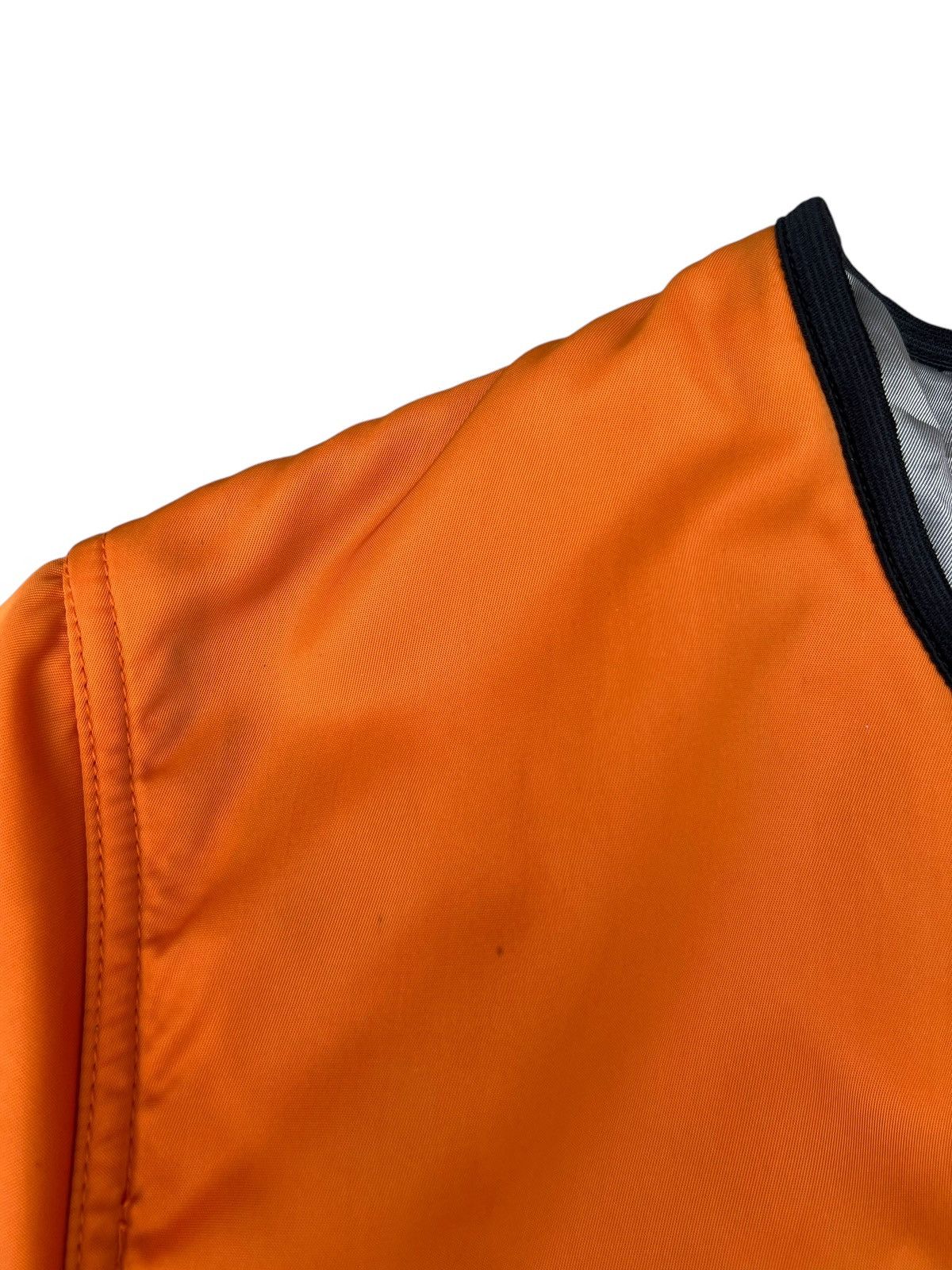 Marithe + Francois Girbaud Vintage 90s Marithe Francois Girbaud Orange Cropped Jacket Size US M / EU 48-50 / 2 - 4 Thumbnail