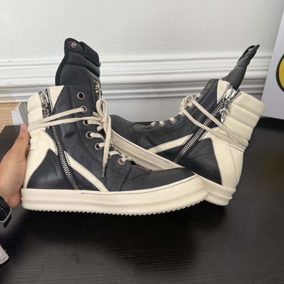 Chrome Hearts × Rick Owens Chrome Hearts Geobaskets Size US 10 / EU 43 - 11 Thumbnail