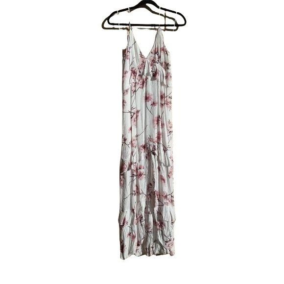 Other Cotton Candy Boho Romantic Feminine Floral Maxi Dress Sz M R Size M / US 6-8 / IT 42-44 - 3 Thumbnail