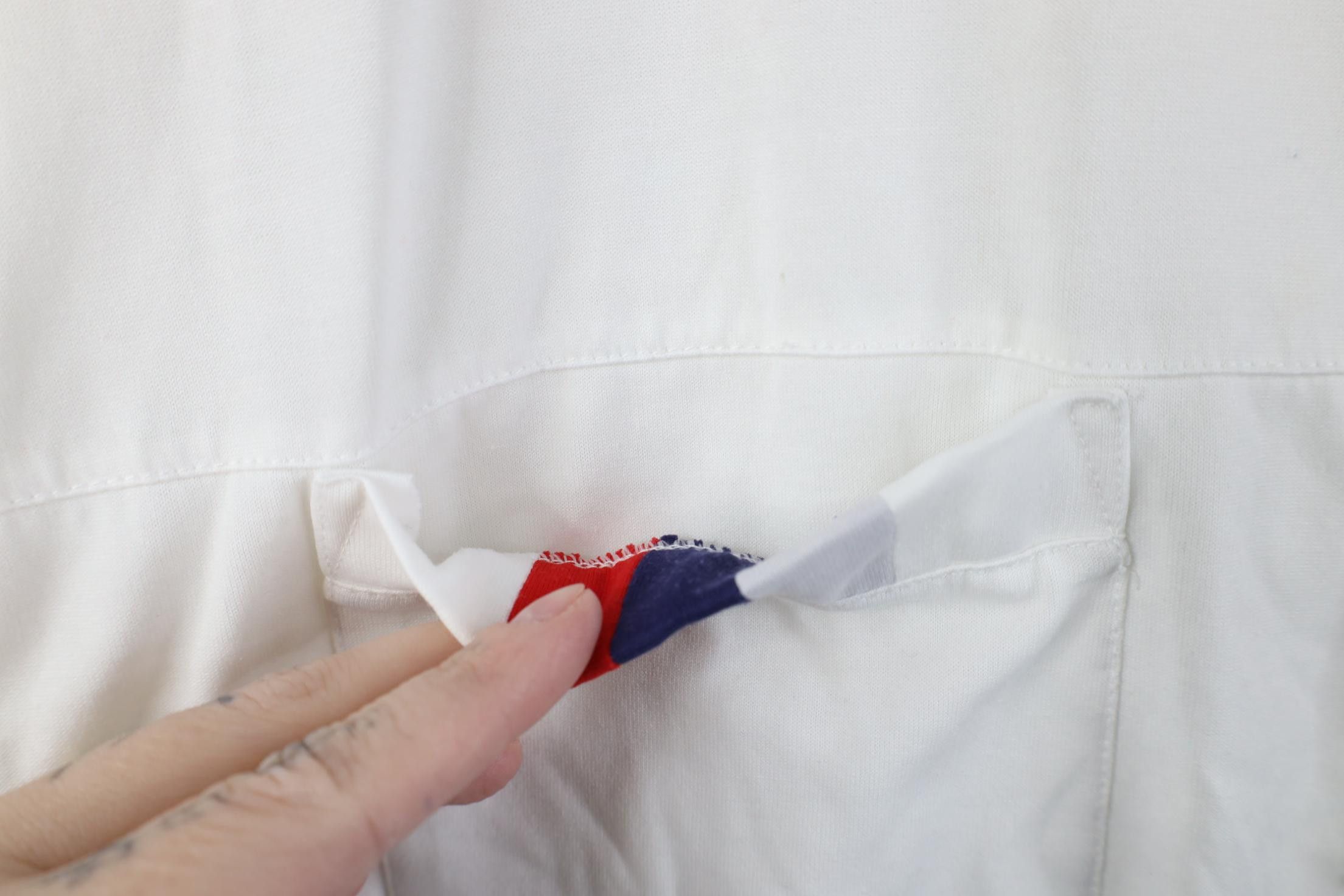 Vintage Vintage 90s Streetwear Knit Collared Golf Polo Shirt White Size US XL / EU 56 / 4 - 5 Thumbnail