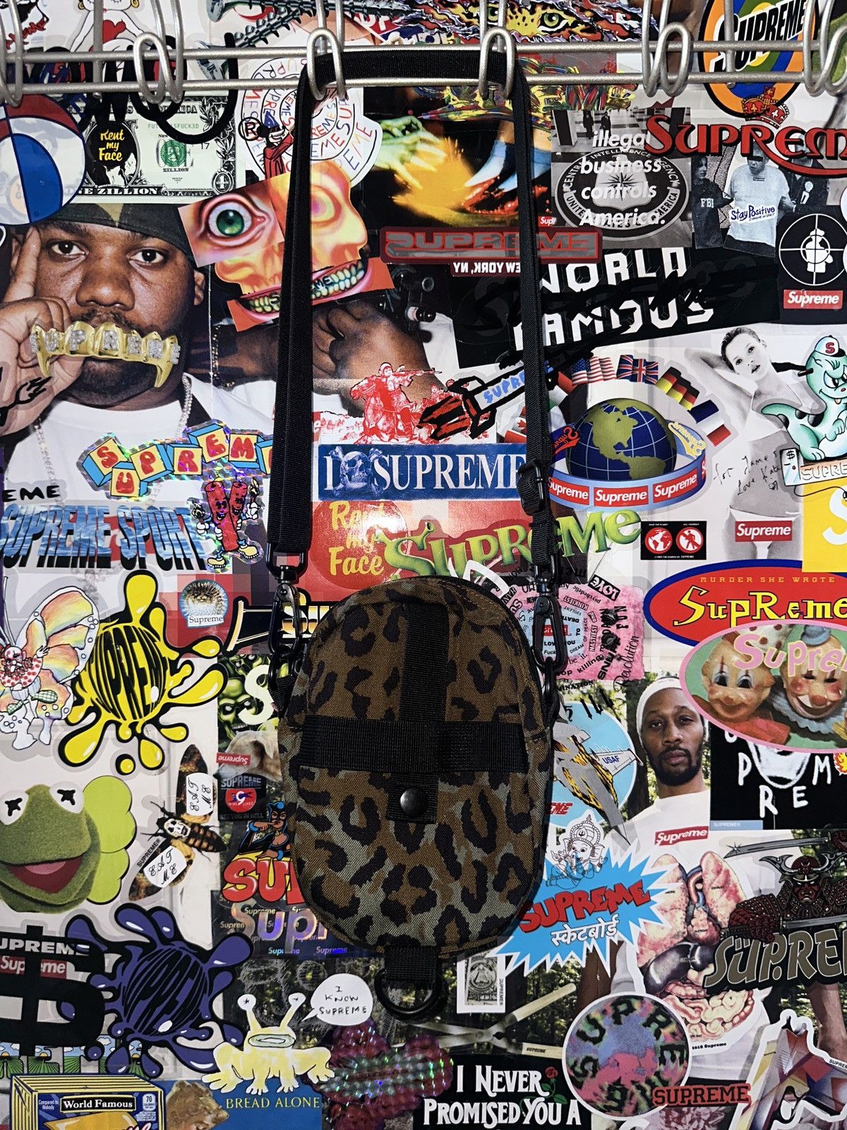 Supreme SS10 Supreme Camera Bag Leopard Print 2010 RARE Box Logo OG Size ONE SIZE - 2 Thumbnail