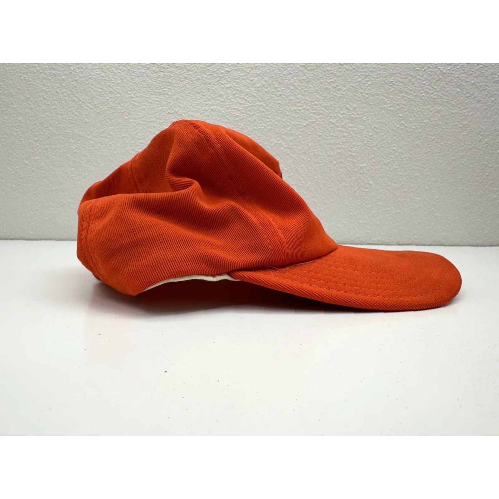 Vintage Adult Unisex Wibs 2+9 Lounge Orange Baseball Adjustable Hat Cap Size ONE SIZE - 7 Thumbnail