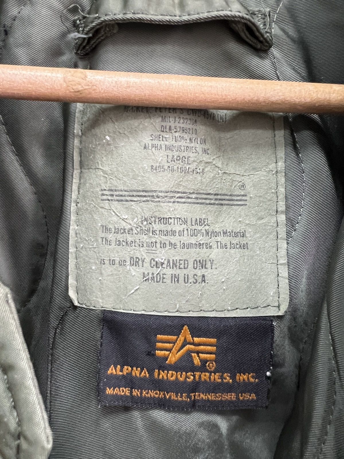 Alpha Industries × Vintage Vintage streetwear alpha industries schott bomber Size US L / EU 52-54 / 3 - 5 Thumbnail