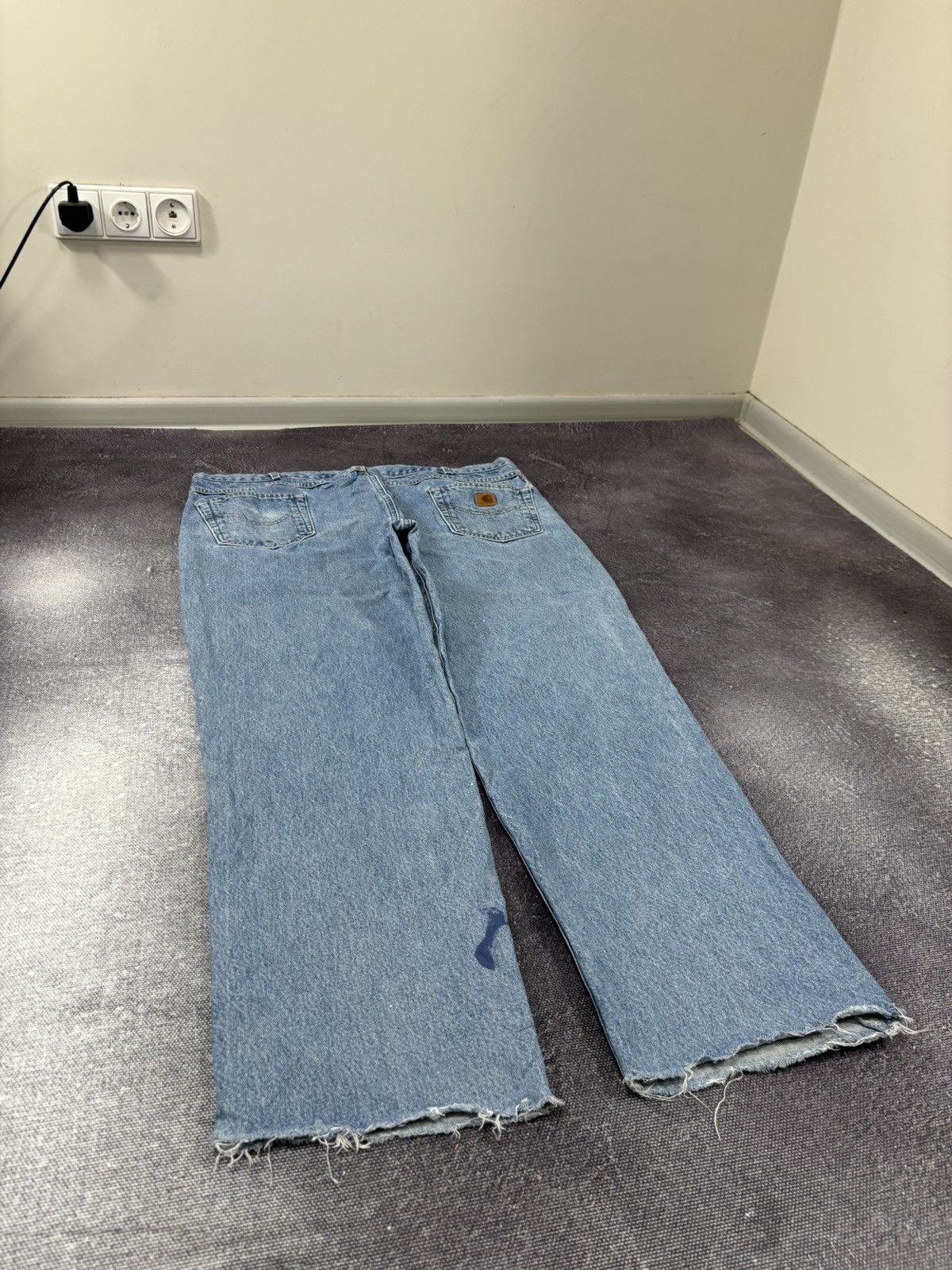 Carhartt Vintage Carhartt Y2K Traditional Fit Faded Denim Baggy Jeans Size US 44 / EU 60 - 4 Thumbnail