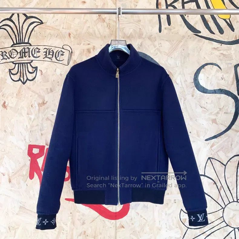 Louis Vuitton Louis Vuitton Blason reversible wool-blend long-sleeve jac Size US M / EU 48-50 / 2 - 7 Thumbnail