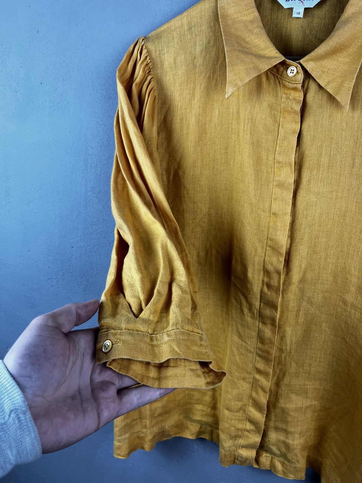 OSKA Brora button shirt Size XL / US 12-14 / IT 48-50 - 6 Thumbnail