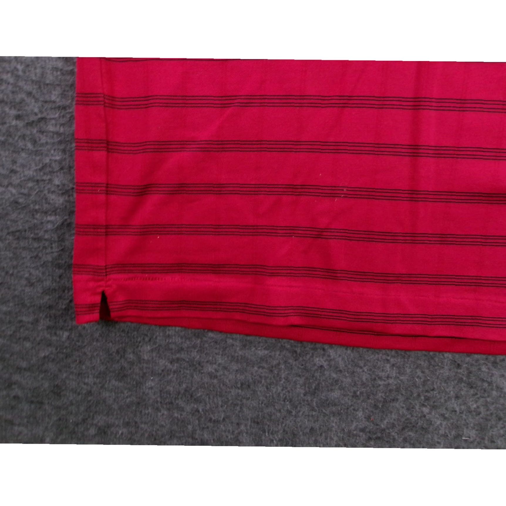Nike Nike Tiger Woods Polo Shirt Mens L Red Striped Golf Casual Athletic Shirt Size US L / EU 52-54 / 3 - 7 Thumbnail