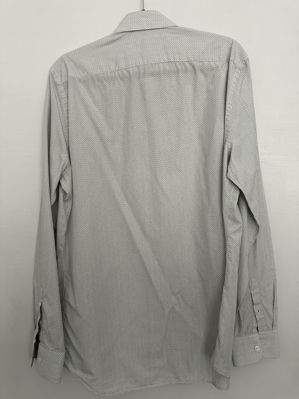 Prada Prada white and grey stripes shirt Size US L / EU 52-54 / 3 - 2 Thumbnail