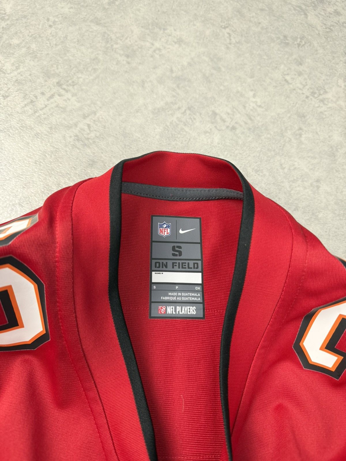 NFL Nike NFL Tampa Bay Buccaneers #22 Jersey Red On Field Size S Size US S / EU 44-46 / 1 - 7 Thumbnail