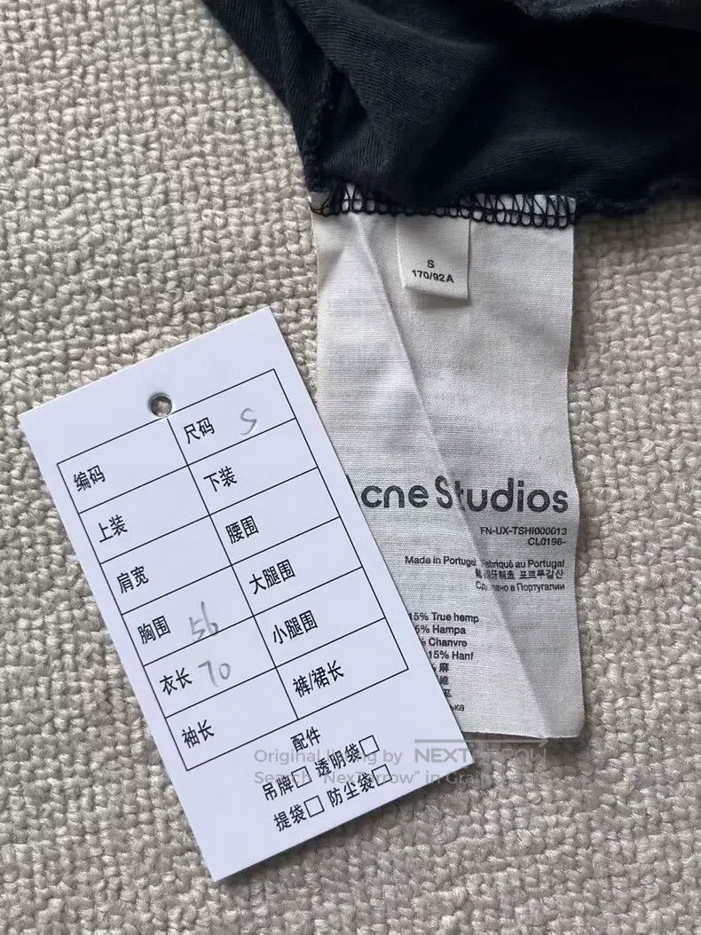 Acne Studios Acne Studios 1996 Series Letter Printed Crewneck Short Sle Size US S / EU 44-46 / 1 - 7 Thumbnail